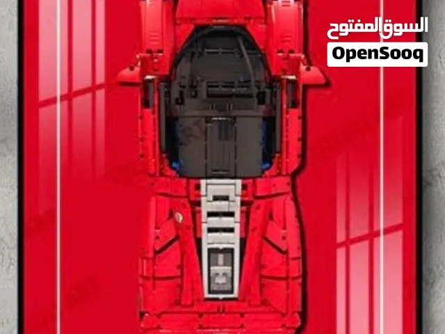 lego ferrari car wall frame