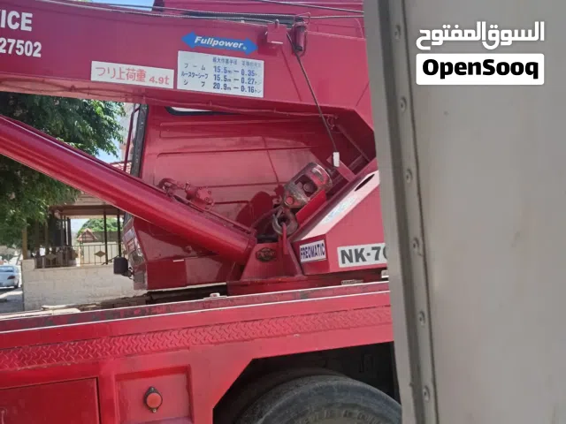 كرين ونش للبيع  كاتو kato  ياباني 3 وصلات شغال عل فحص هيدروليك للبيع موجود بالأردن الرقم  962.