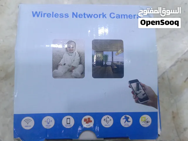 كاميرا مراقبة لاسلكية Wi-Fi • مشاهدة مباشرة عن طريق الموبايل • رؤية ليلية • تصميم متحرك