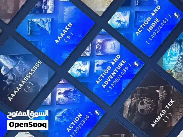 حسابات ستيم مع ضمان وعندي تعاملات للمصداقية