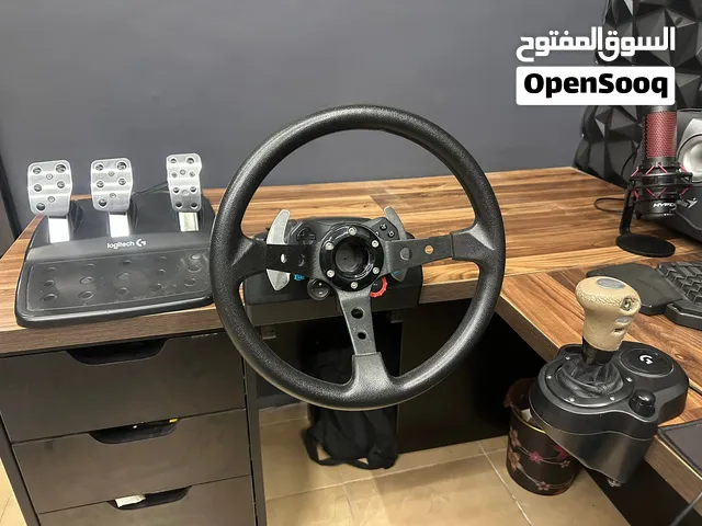 ستيرنج (دركسون) لوجيتيك G29 مع قير هدية بحالة ممتازة، مميز ونظيف