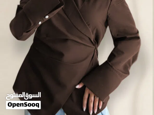 قميص من شي ان لون جوزي مثل الصورة