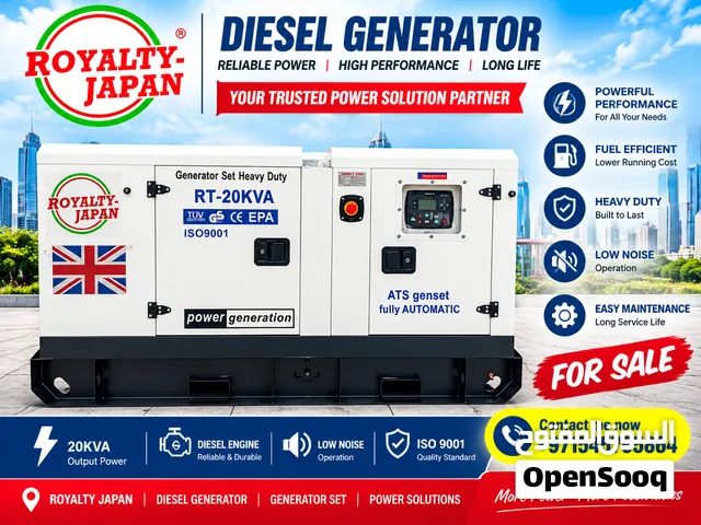 Royalty Japan Generator 20Kw