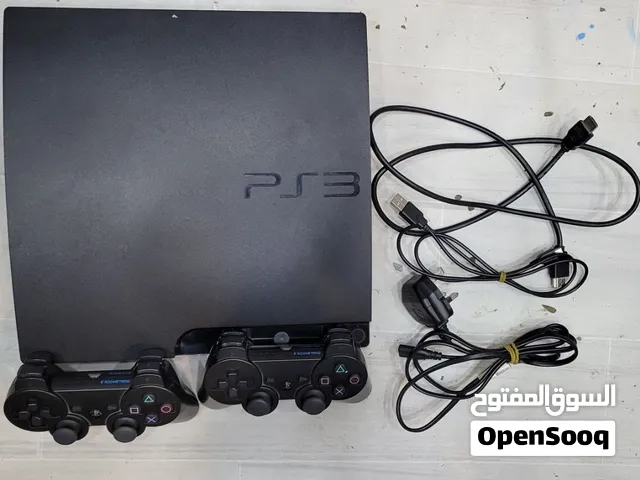 PS3 Slim  بلاستيشن شبه جديد