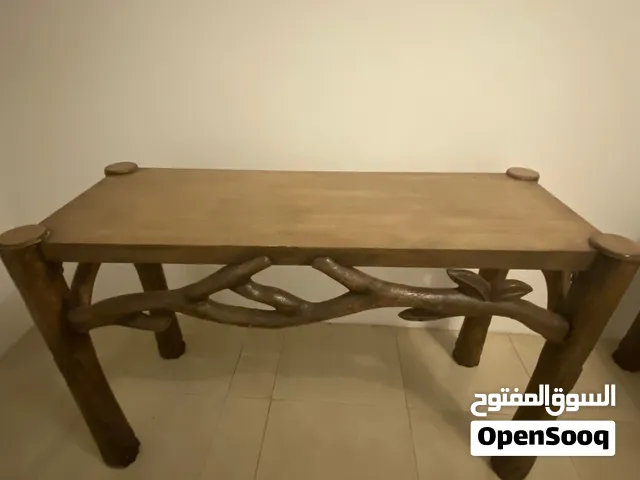 طاولات قهوه كبيره خشب