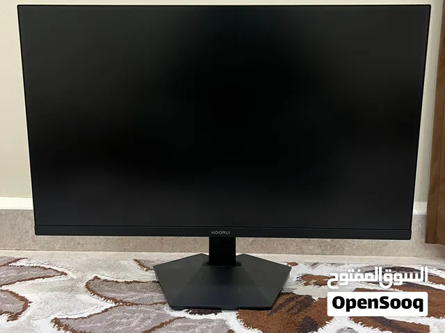 monitor KOORUI 2K 200HZ 27 شاشة جديدة مع الكرتون وكل الملحقات