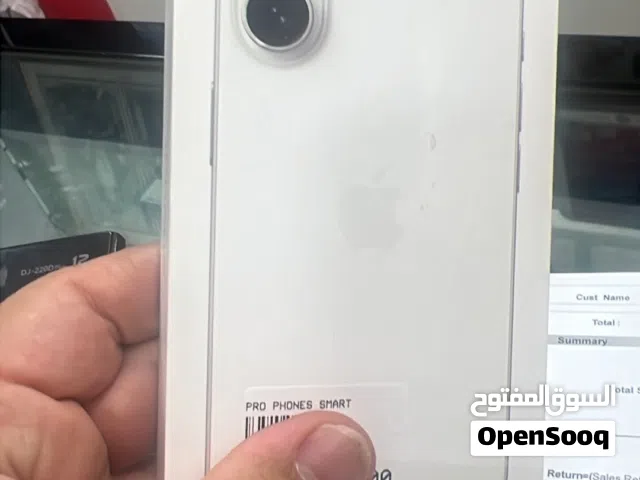ايفون 17 مساحة 256 جيبي لون الأبيض تحت ضمان ابل سنة ( جديد )