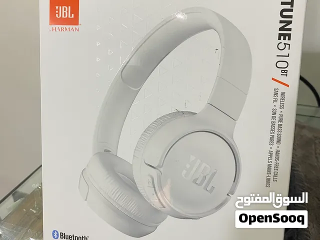 JBL 510t اصلية مستعملة اقل من عشر مرات مع جميع الأغراض صوتها نقي جدا