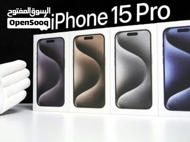 iphone 15 pro (256GB)  ايفون 15 برو جديد كفالة لمدة 12 شهر