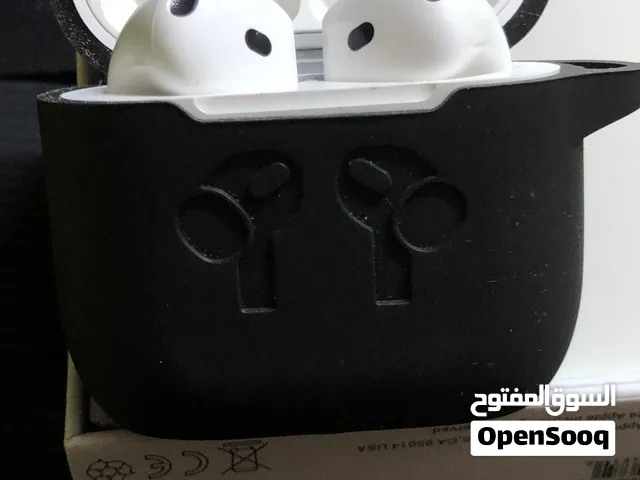 سماعة آبل أصلية Apple AirPods 4 (ANC) خاصية عزل الصوت والغاء الضوضاء- كرتونة وكفر حماية