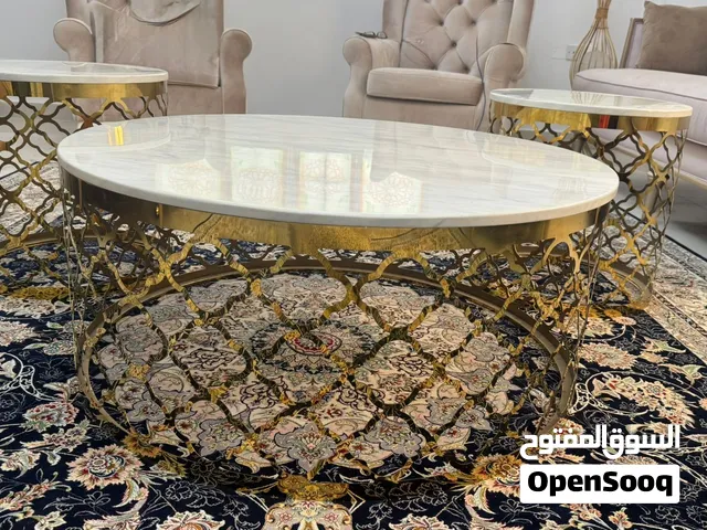 طقم طاولات رخام 3 قطع من دانوب هوم(مستعمل)
