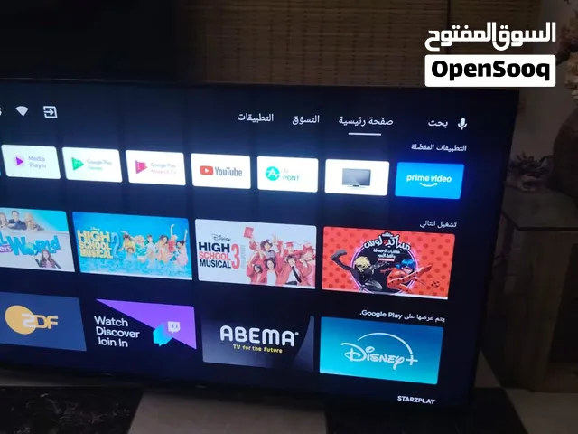 شاشه 55بوصه اسمارت شغله على الشرط