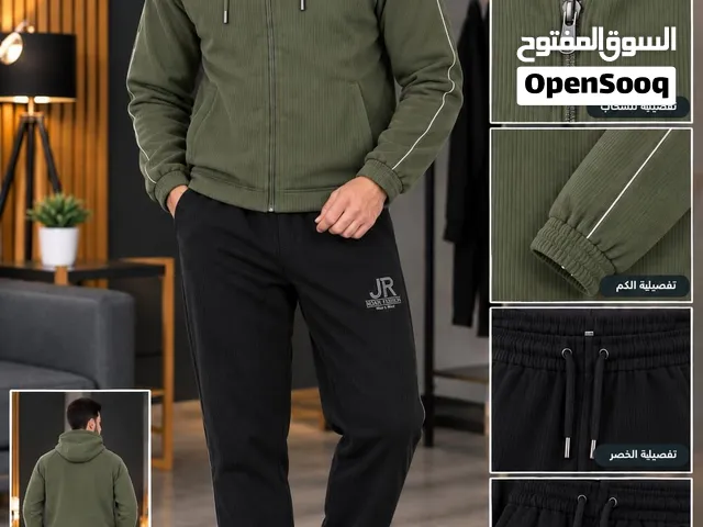 بيجامة رجالي سكوبا محززة مبطن قياسات M.L.xl.2x Ao