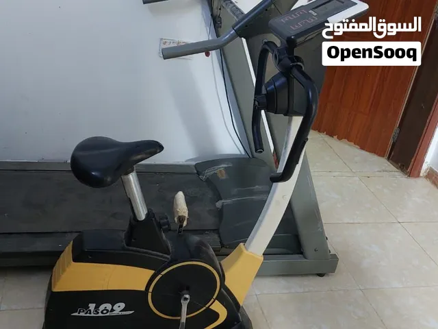 bicycle and treadmill