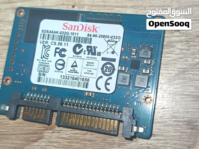 (SSD 32 G) نازل عليه ويندز 10 الاصلي