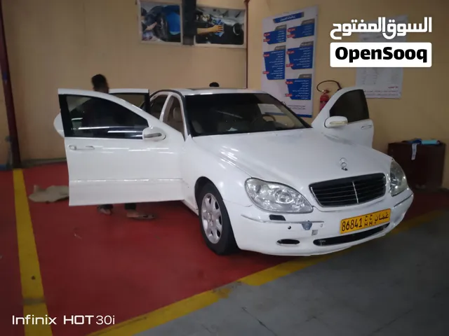 مرسيدس 320 S موديل 2002 ب850ريال