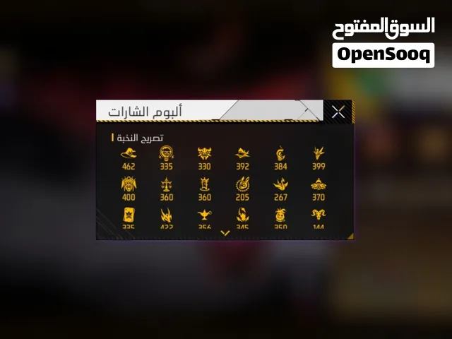 Free Fire Accounts and Characters for Sale in Irbid