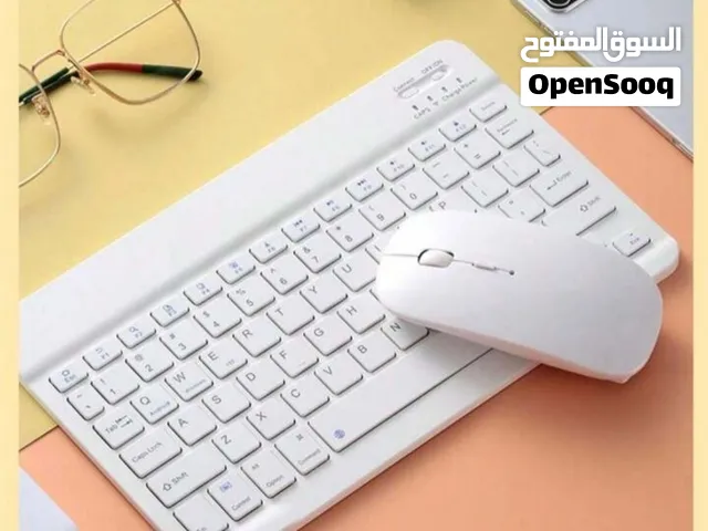 كيبورد شحن معا ماوس لاسلكي شكل انيق وقوي