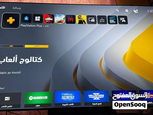 حساب بلي5 بيه شتراك فاخر باقي 6 اشهر ونص بيه وبيه لعبة فورزا مشتريها ب90 الف