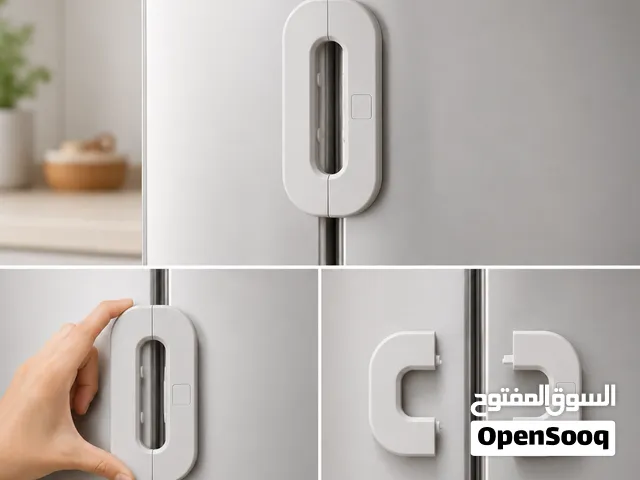 قفل امان للاطفال للابواب الجانبية مثل الثلاجة قطع قليلة جدا سارع الحجز
