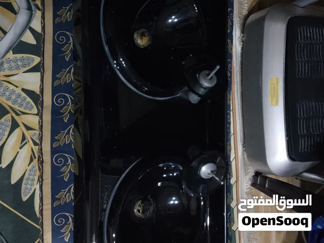 مغسله زجاج سكريت جالاكسي حوضين مع حنفيات زجاج سكريت الطول 120في 60 مع برابيشها كامله