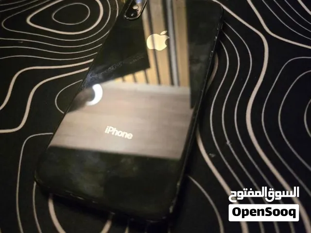 للبيع آیفون اکس (iPhone X) ماركة أبل - اللون أسود حجم 256 مستخدم