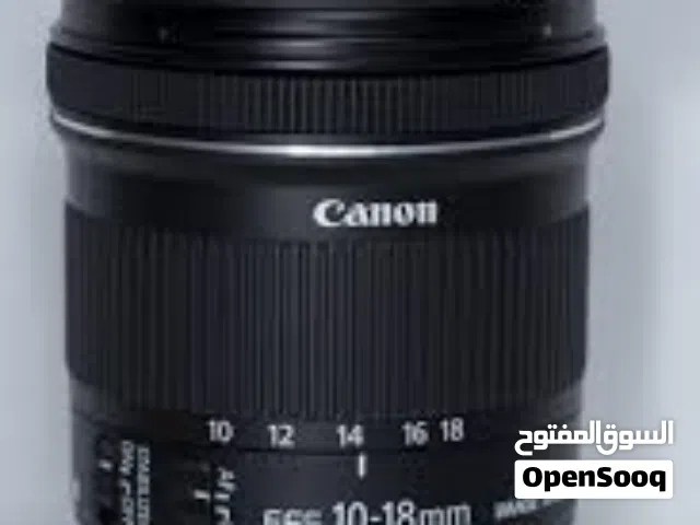 عدسة كانون Canon EF-S 10-18mm IS STM شبه جديدة – فرصة لعشاق تصوير الطبيعة والمعمار