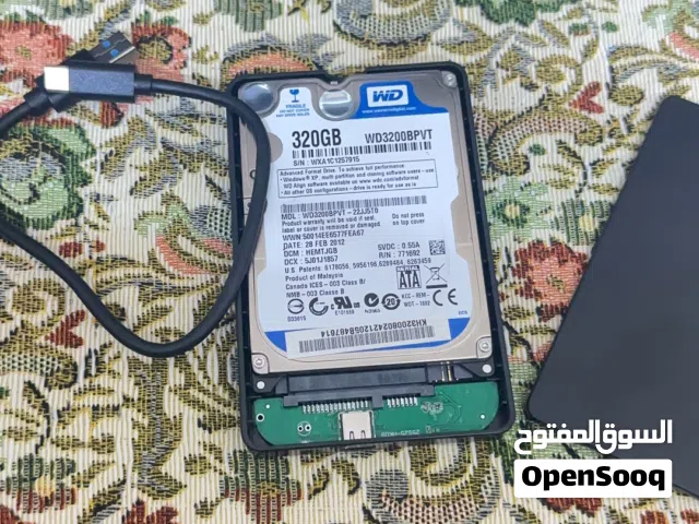 320 GB portable Harddisk
