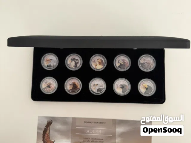 Rare 2000 Cook Islands Adler (Eagles) 10-Coin Collection – Limited Edition with COA