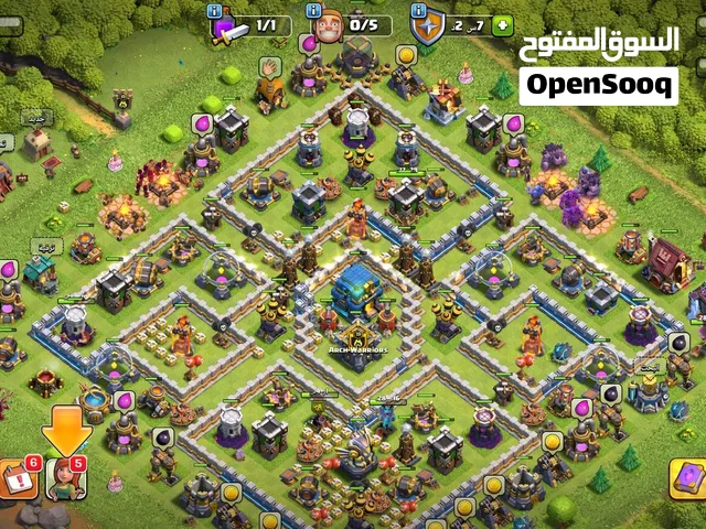 كلاش اوف كلانس مستوى القرية 12