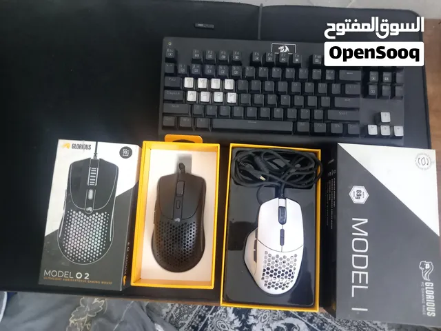 ماوس كيمنك عدد 2 + كيبورد كيمنك + ماوس باد كبيرة للبيع