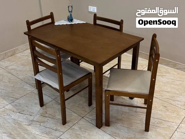 ميز طعام جديد خشب