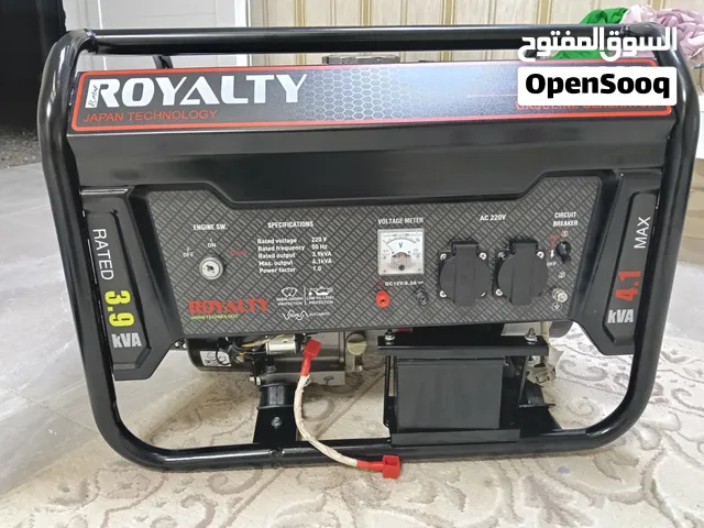 مولد كهرباء جديد بقوة 4100 كيلو وات( جنريتر) من شركة ROYALTY