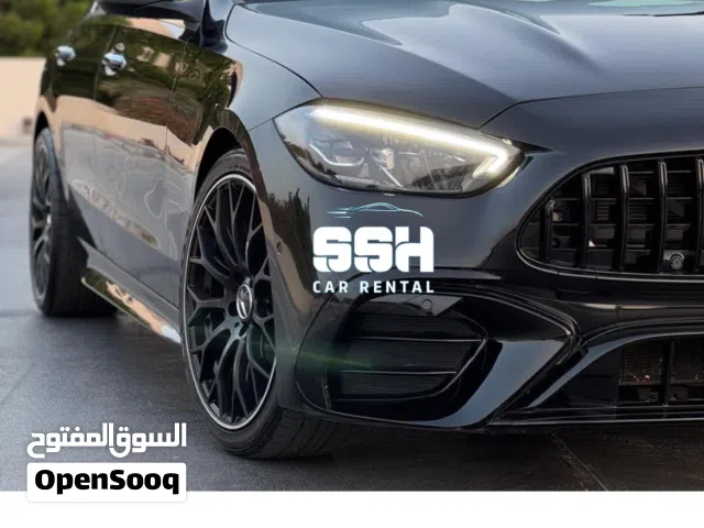 مرسيدس C300 الجديد كلياً للإيجار في مسقط