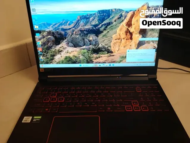 Acer Nitro I7 9th generation gamin laptop for sale