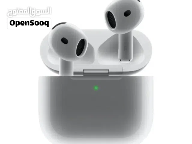AirPods 4 سماعة جديدة مكفوله من جميع وكلاء ابل في العالم
