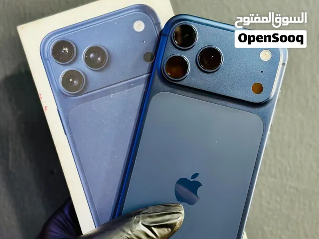 Used Apple iPhone 17 Pro Max in Blue with 2TB Storage Includes Box and Cable battery health 100%