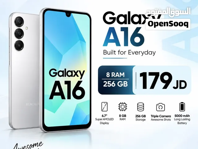 samsung galaxy A16 256GB 8RAM سامسونج ايه