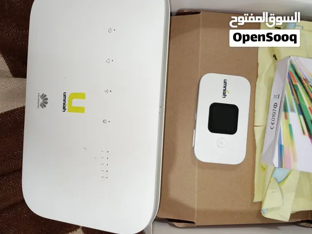 راوتر امنيه 4g + ماي فاي مستعمل بحالة ممتازه بالكرتونه