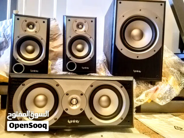 Infinity primus home theater speakers set ,subwoofer طقم سماعات مسرح منزلي،،صب وفر