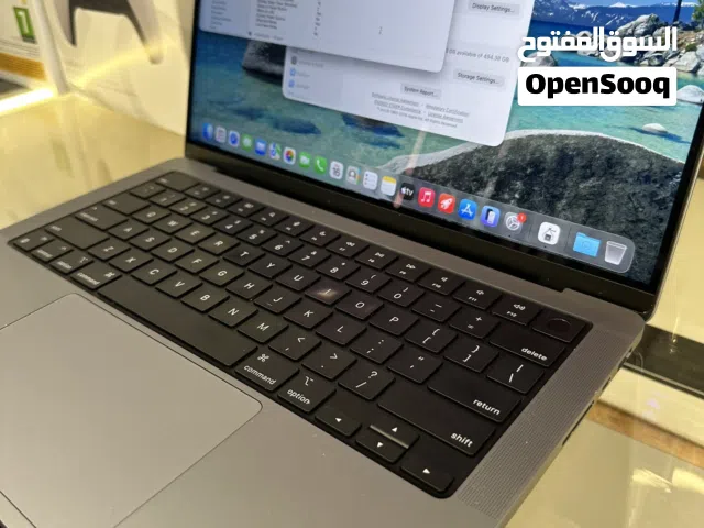 MacBook Pro 14” M1 32GB RAM  10-Core GPU  قوة خرافية بسعر كسر