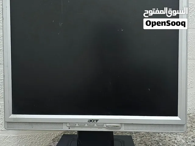 للبيع موجود شاشات كمبيوتر  نوعيه acer وكاله مضمون  موجود اتش بي hp وكاله  سعر الحبه6000الف لاغير