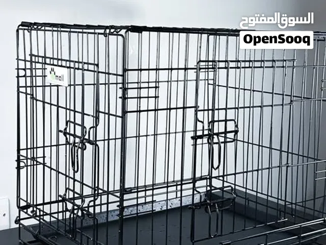 Voyager Wire Crate 2 door Black Tray