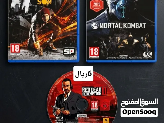 ثلاث اشرطه بلايستيشن 4