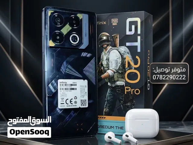 تلفون انفنيكس Gt 20 برو مستعمل بحالة الوكالة مع كامل أغراضه رام 24 ذاكرة 256 متوفر توصيل وهدايا