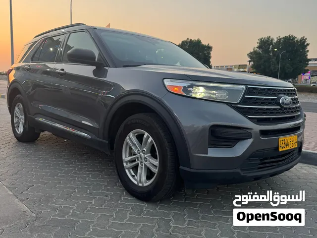 فورد اكسبلورر 2022 XLT رمادي  2300CC   توين تيربو وارد  Ford explorer AWD 2022, 2300cc twin turbo