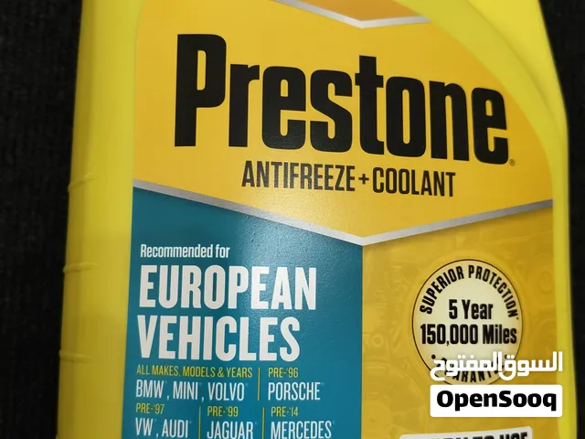 سائل تبريد بريستون أمريكي (للسيارات الأوروبية) Prestone Antifreeze and Coolant (European Vehicles)