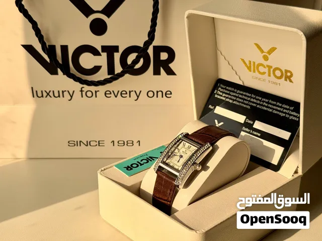 ساعة جديدة من ساعات VICTOR اناقة كلاسيكية بتفاصيل فاخرة