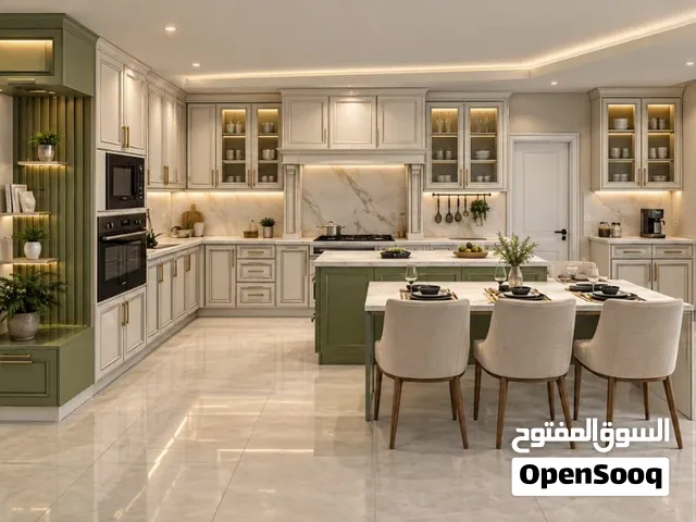 تصميم مطابخ وغرف نوم 3D احترافي ابتداءً من 15 دينار