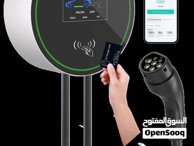 محطة شحن سريع AC للسيارات 12kw للفنادق والمولات والكافيهات وكراجات السيارات